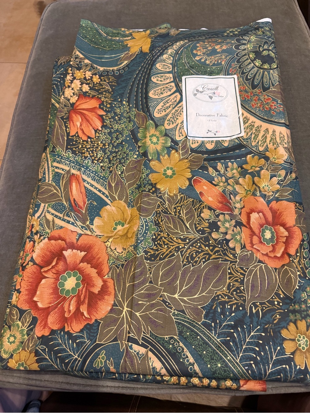NEW Croscill Remi “Rimini” Fabric 2 Yards